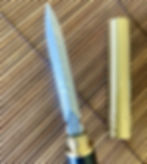 Thumbnail: Damascus Steel Tea Pick