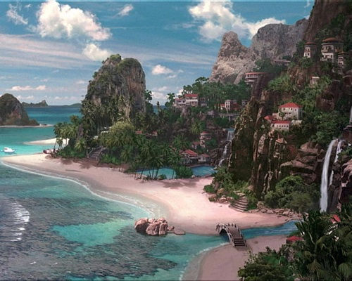 A Risan beach.
