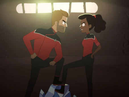 Ransom and Mariner face off against each other in Gelrakian jail.