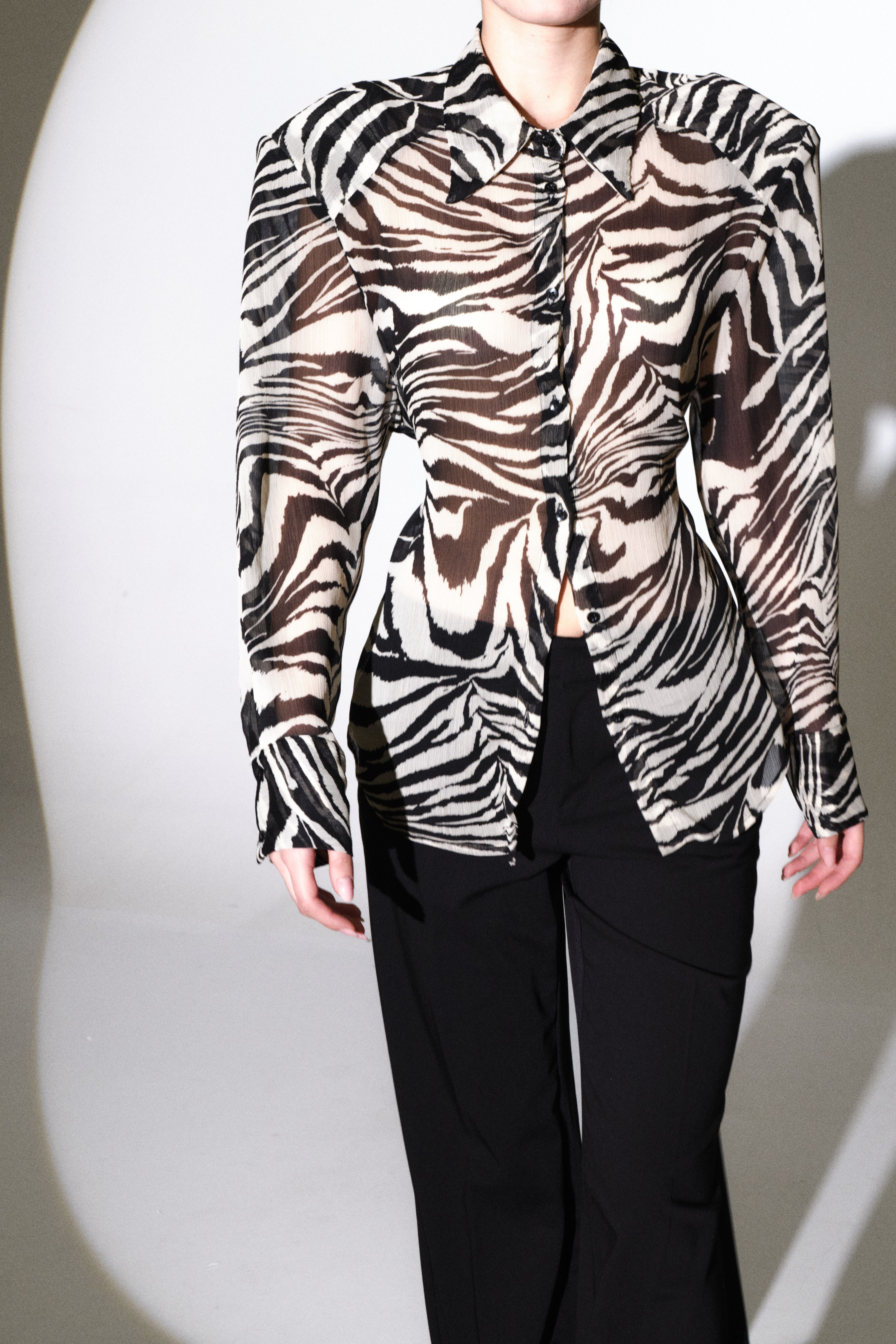ZEBRA PADDED SHIRT