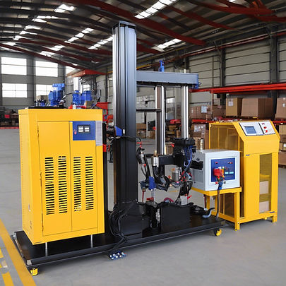 a Combination Octane Rating Unit test device with engine ready for shipment in factory .j
