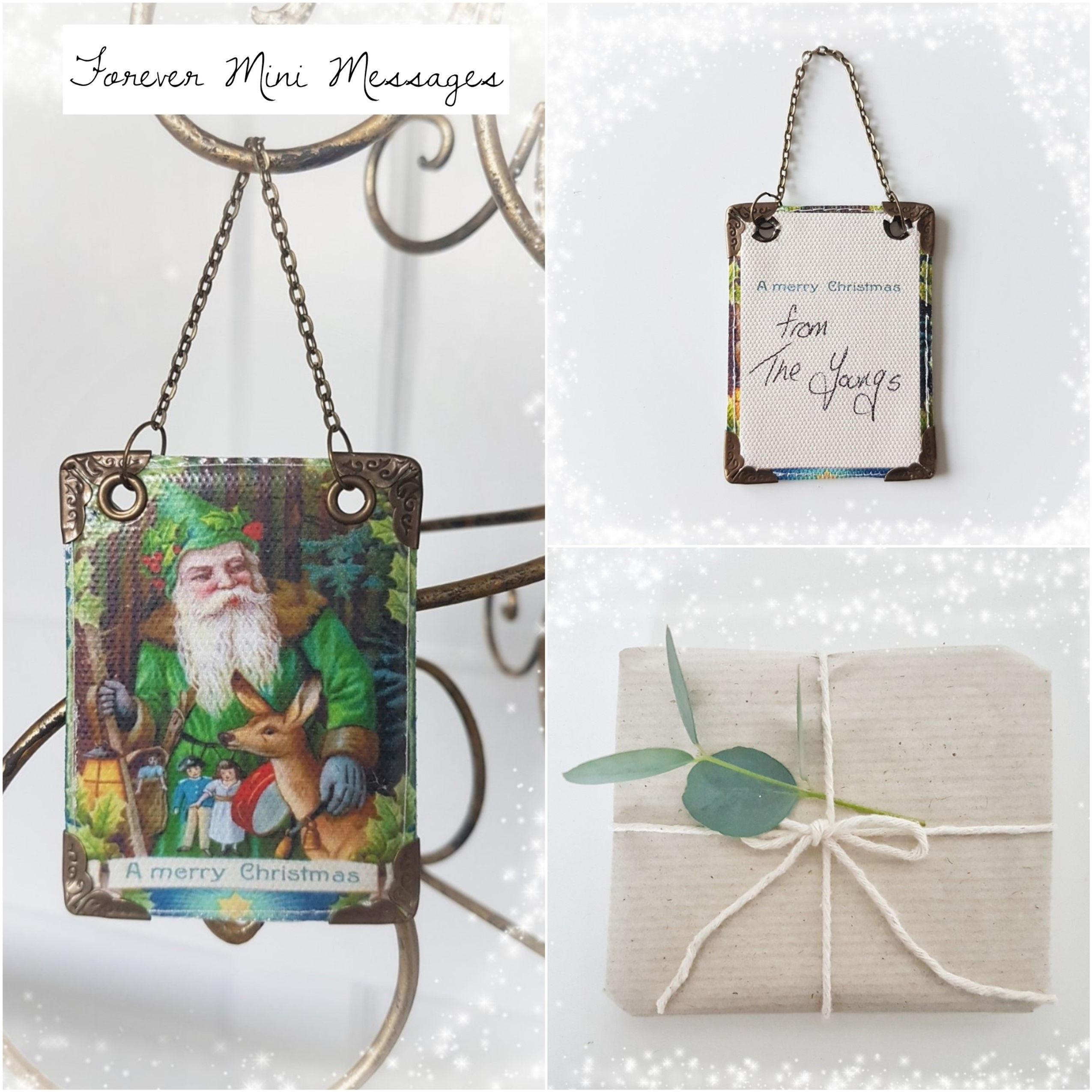 Forever mini message, Santa Claus.