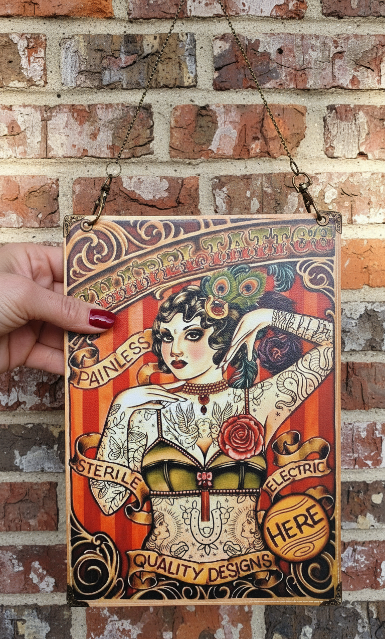 Miniatura: Tattooed Lady Art
