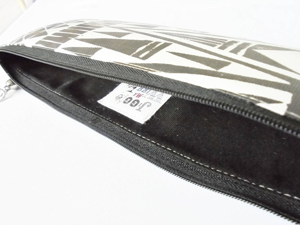 Küçük resim: Art gifts, Waterproof Pencil Case, Aztec, Navajo, monochrome, arrows brush bag,