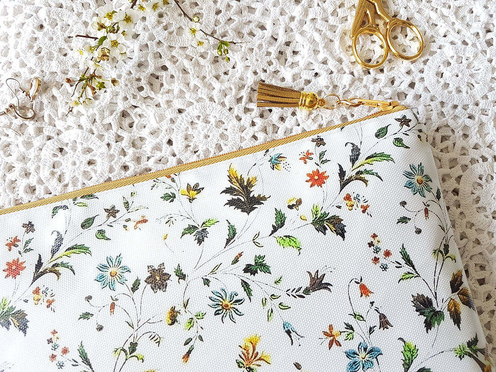 Miniaturebillede: Autumn Floral Bag