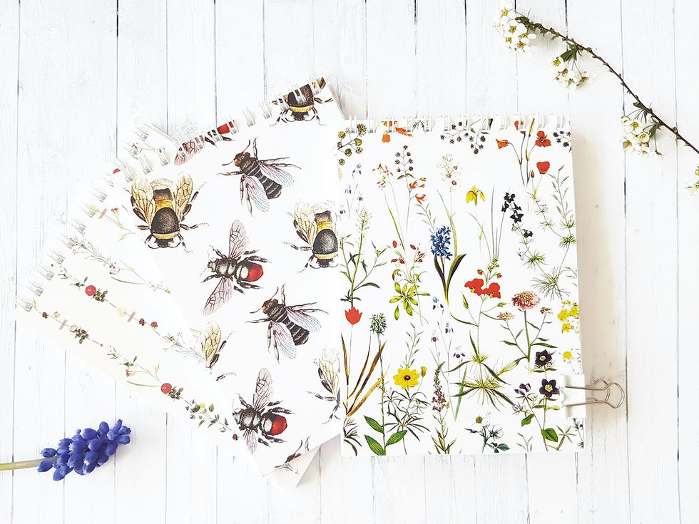 Thumbnail: Bees Notepads