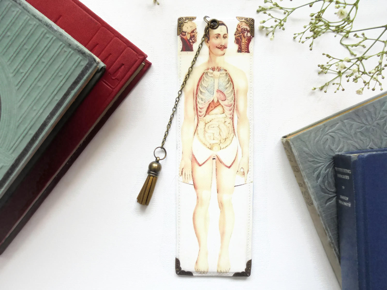 Gifts for book lovers, Luxury waterproof Bookmark, page marker, medical gift, li