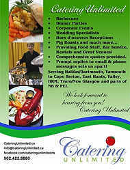 Catering Unlimited - Magazine ad