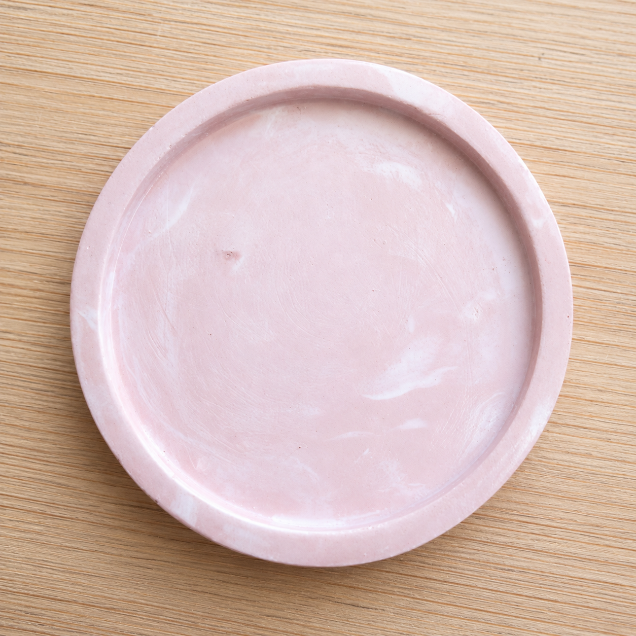 mini-schaaltje marmer look roze