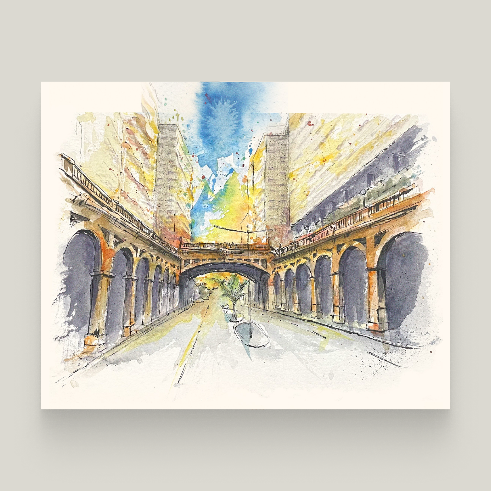 Viaduto da Borges de Medeiros