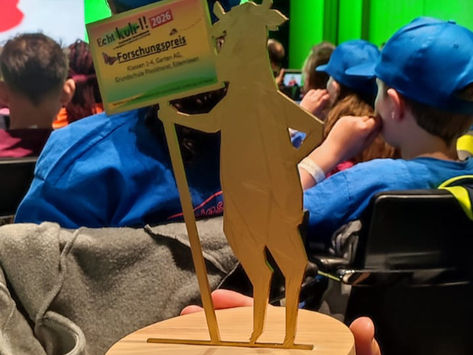 "Die coolen Bodenforscher" - Der Sonderpreis "Forschung" geht an die Grundschule Plockhorst