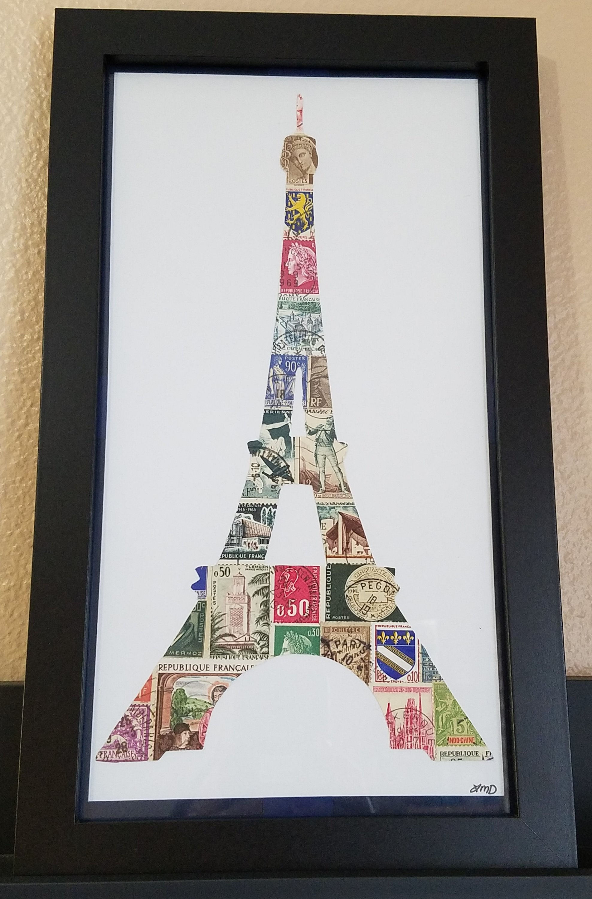 Eiffel Tower 6x12 (FRAMED)