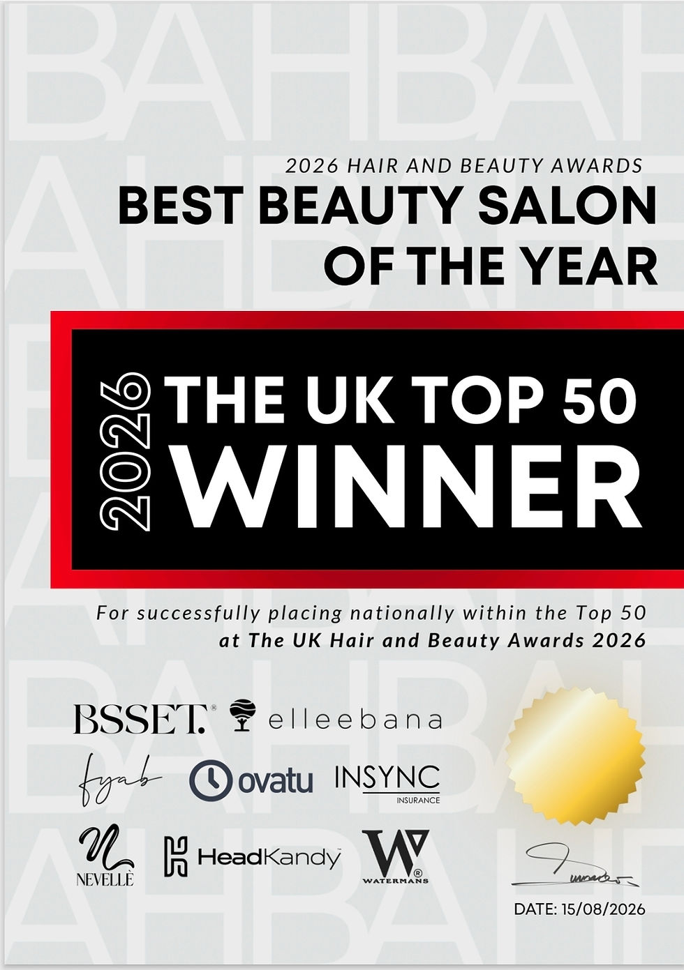 Erika's Beauty Named 18th Best Beauty Salon in England | Hair & Beauty Awards 2026