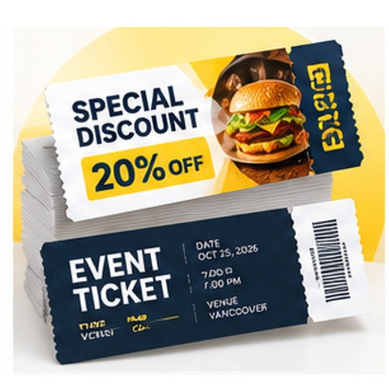 Coupon & Ticket