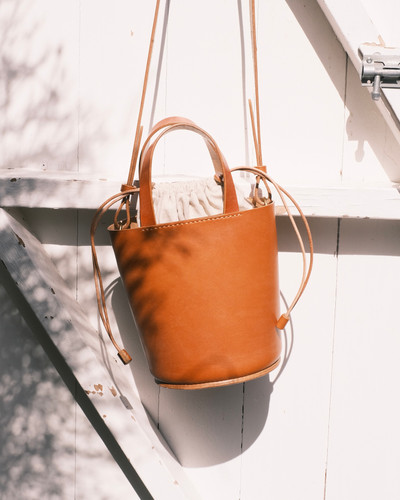Bucket Bag (Hazelnut) | cowrice studio