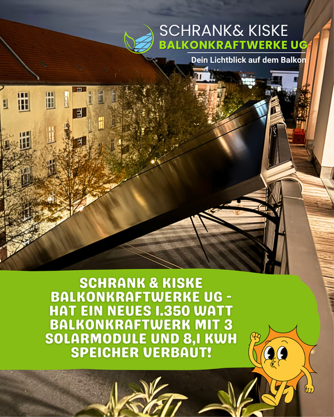 Schrank & Kiske Balkonkraftwerke UG -Fachmontage