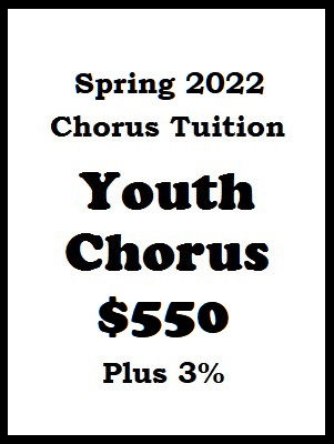 Spring 2022 Youth Chorus Tuition