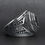 Thumbnail: Air Force Ring - Silver with Blue Stone