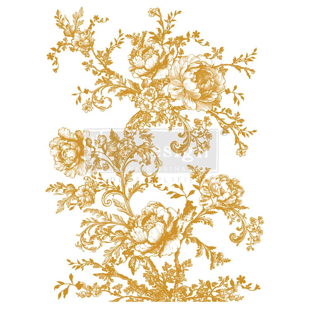 Decor Transfers® Foil – Églantine Elegance – total sheet size 18″x24″, cut into