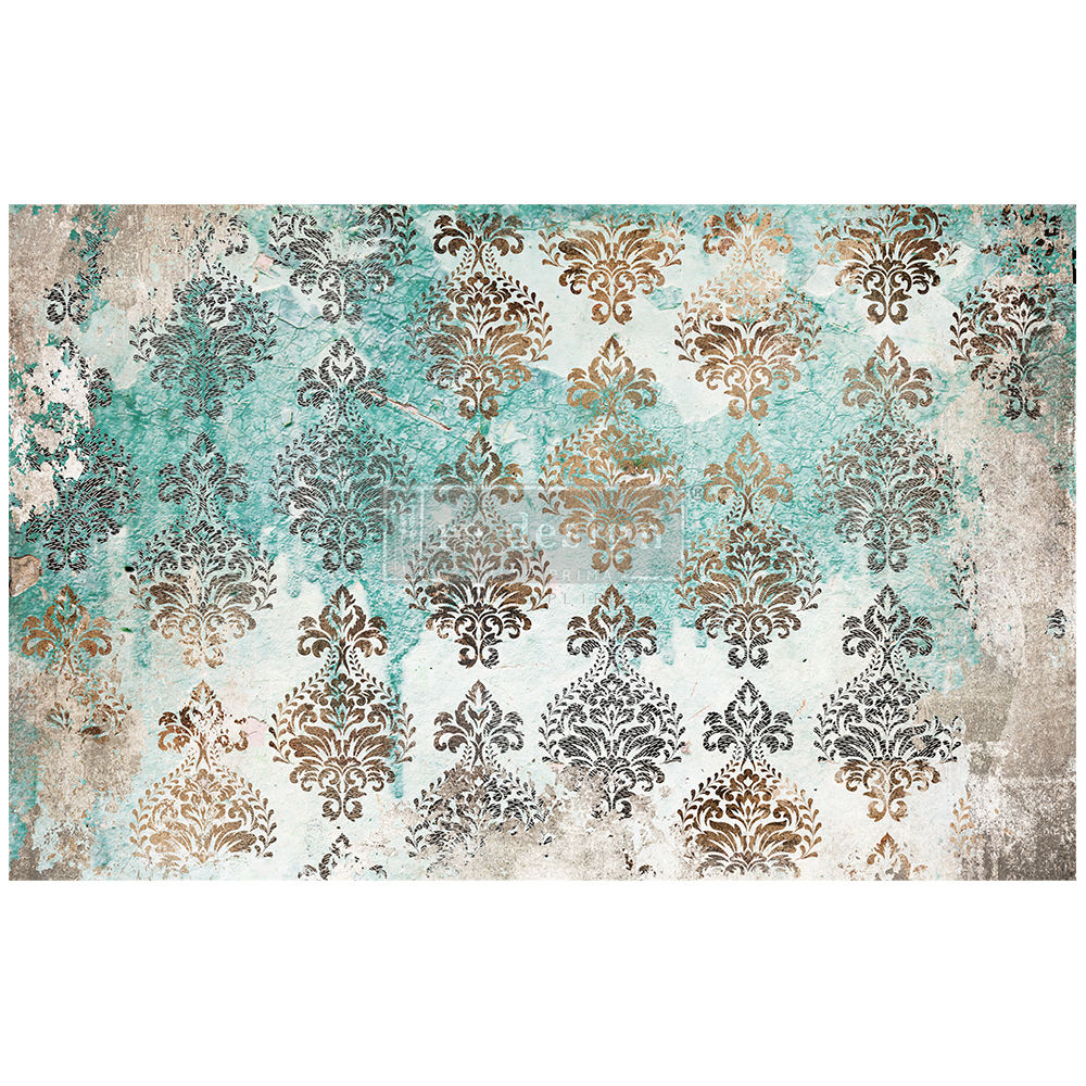 Redesign Decoupage Decor Tissue Patina Flourish 19"x30" 