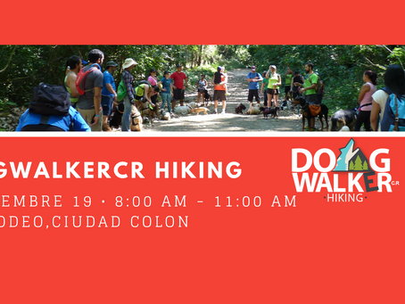 DogWalkerCR Hiking 20 agosto