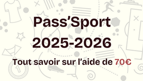 Tout savoir sur le Pass'Sport 2025-2026