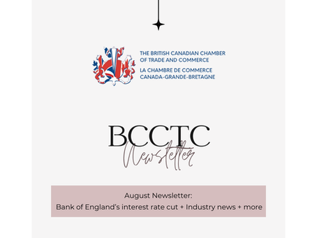 August Newsletter: Bank of England’s interest rate cut + Industry news + more