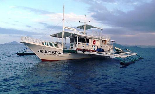 Boat Liveaboard at Apo Reef, Palawan, Philippines