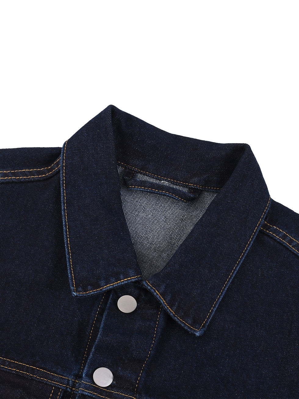 Thumbnail: ɘvolove Studios – “TruckerTone” Vintage-Wash Denim Jacket – Unisexe