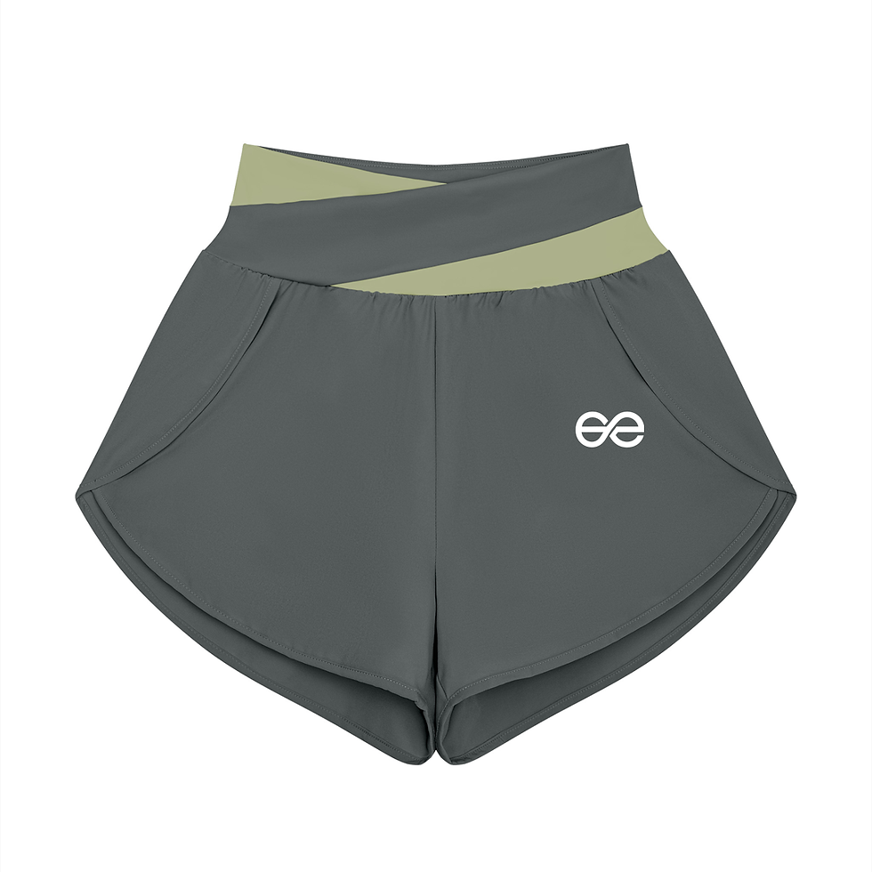 Thumbnail: ɘvolove Studios – “Crossroad” High-Rise Crossover Bermuda Shorts