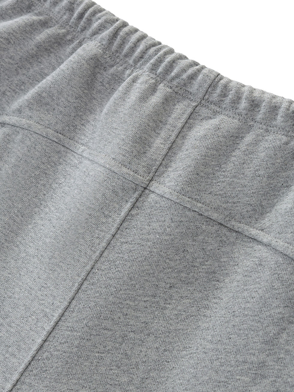 Thumbnail: ɘvolove Studios – “Basecamp” Drawstring A-Line Shorts – Heather Grey