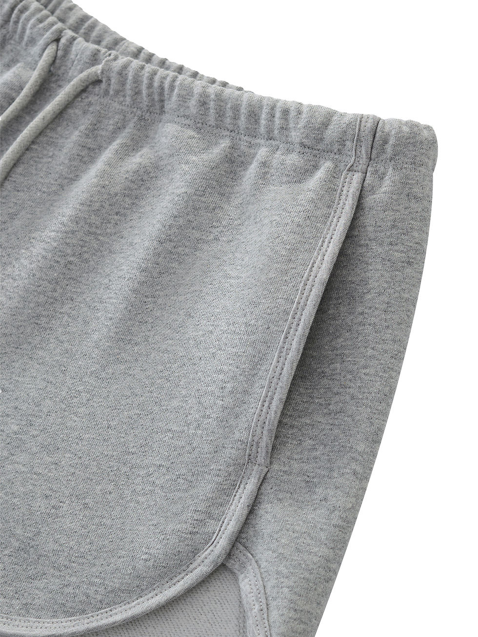 Thumbnail: ɘvolove Studios – “Basecamp” Drawstring A-Line Shorts – Heather Grey