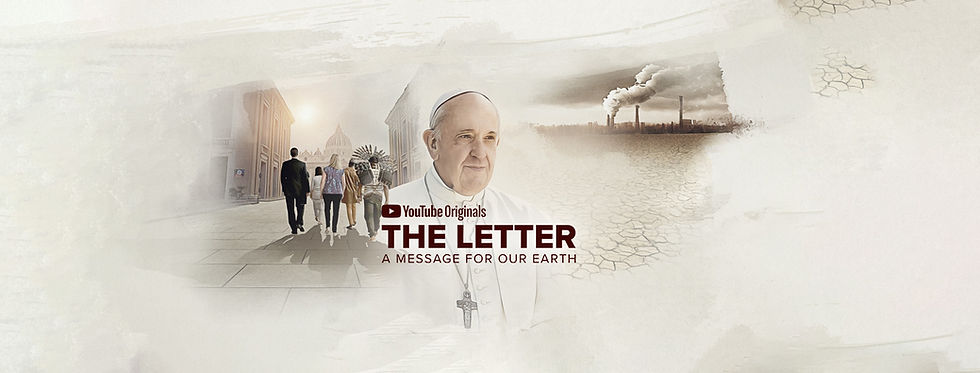 The Letter: A message for our Earth poster.