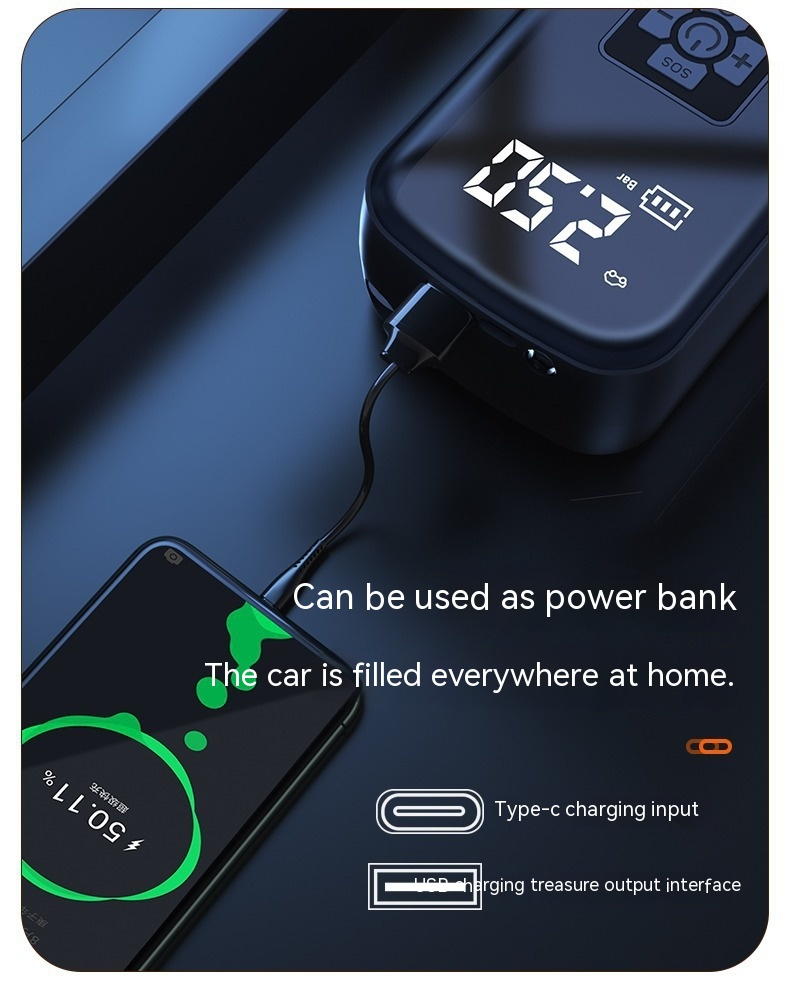Thumbnail: Portable Car Air Inflator