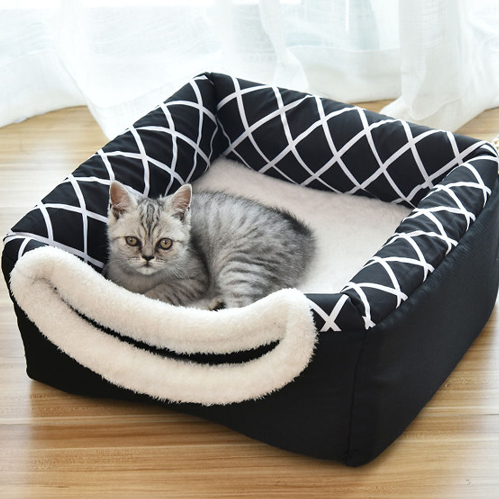 Thumbnail: Pet Dog and Cat Bed Villa - Dual Use Space Capsule
