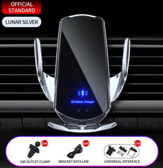 Thumbnail: Car Wireless Charger with Magnetic Phone Holder