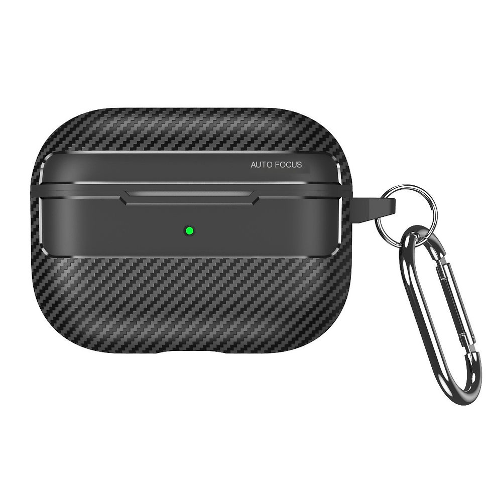 Thumbnail: Carbon Fiber Case for Wireless Earbuds