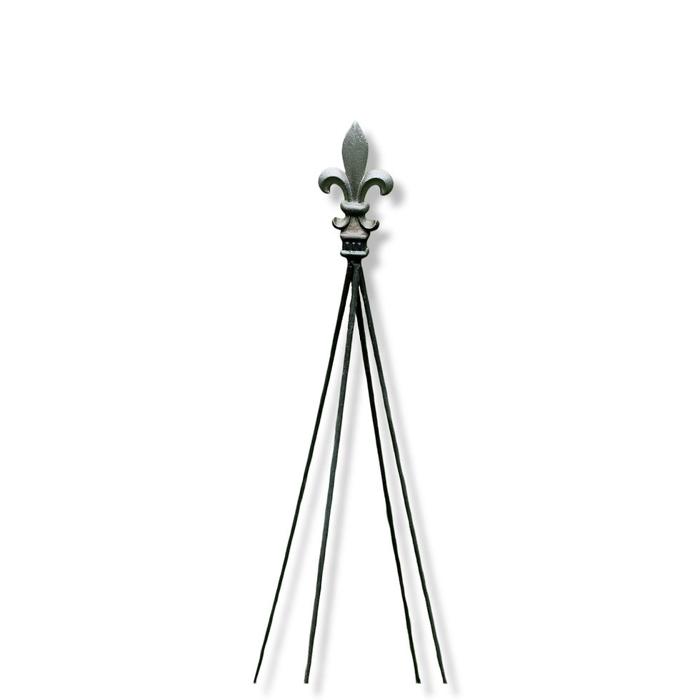 Thumbnail: Fleur de Lis Garden Obelisk 36, 47, 72"