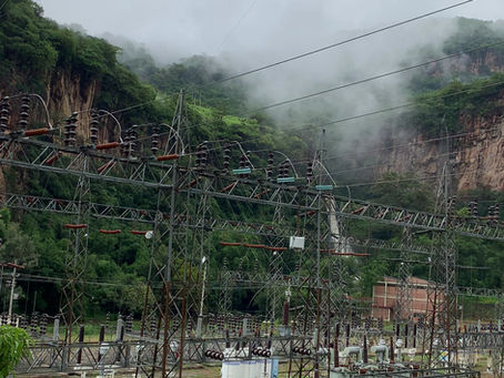 Cascadas ubicadas en la Planta Hidroeléctrica en la comunidad de Ixtapantongo