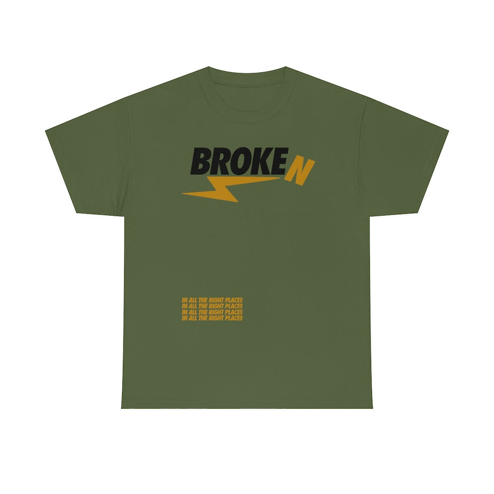 Thumbnail: BROKEN BOLT Unisex Heavy Cotton Tee