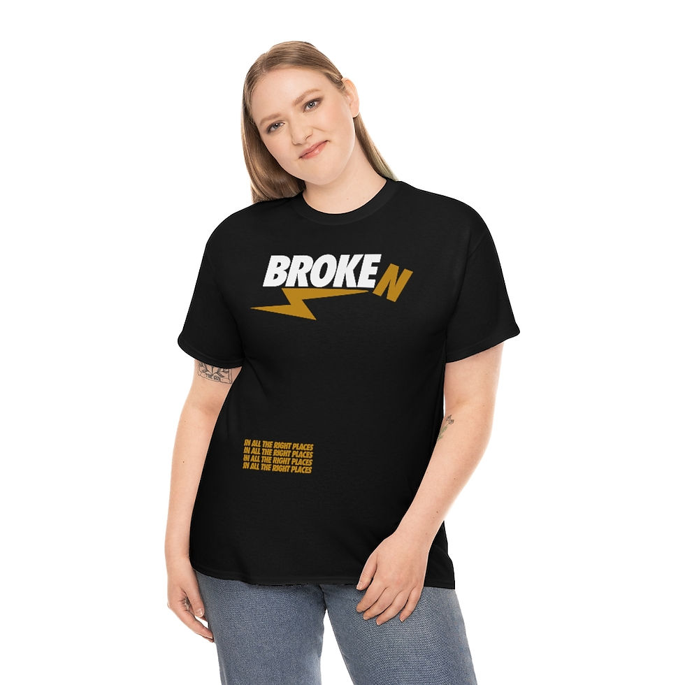 Thumbnail: BROKEN BOLT Unisex Heavy Cotton Tee