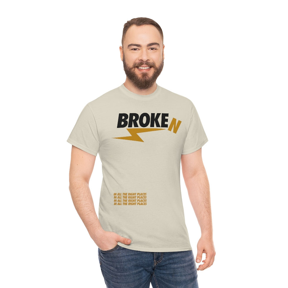 Thumbnail: BROKEN BOLT Unisex Heavy Cotton Tee