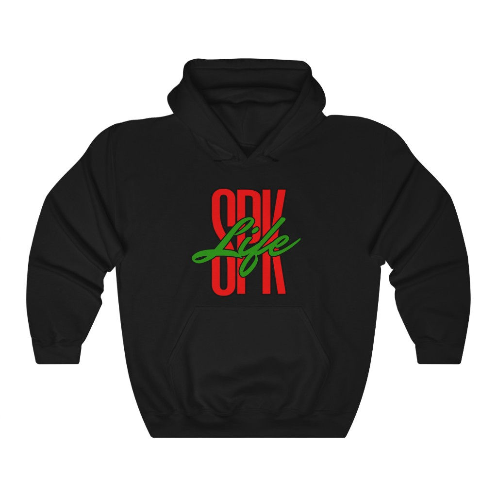 3X & UP BHM SPK LIFE Hooded Sweatshirt
