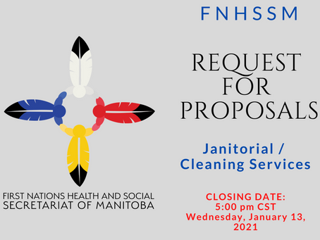 FNHSSM REQUEST FOR PROPOSALS