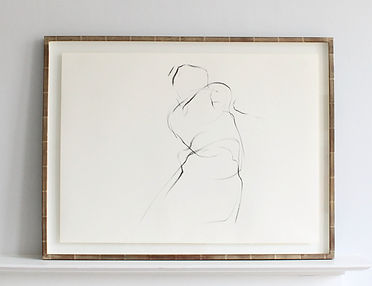 Rosalie watkins artist drawings looping one shoulders male swing turn