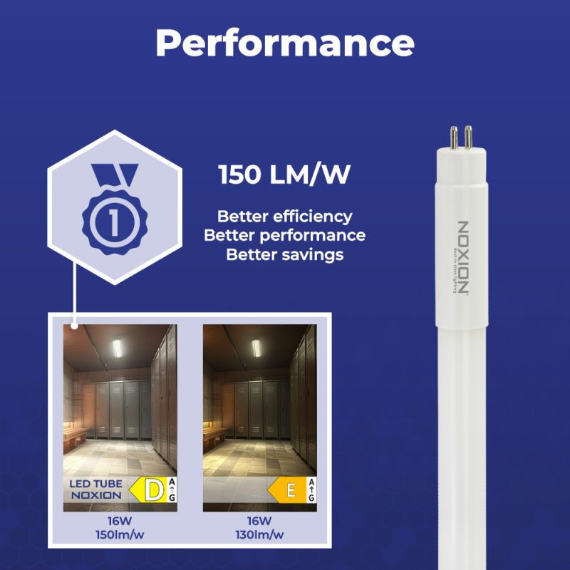 Miniatyrbild: Noxion T5 LED-rör Avant Extreme 16W 840 | 115 cm