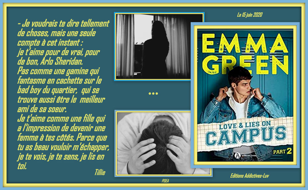 Love & Lies on campus (intégrale) de Emma Green