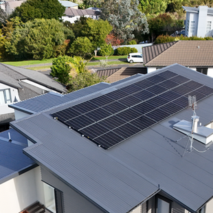 solar hub solar panel installation on home roof
