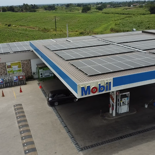 solar panel installation on commercial business Grace Road