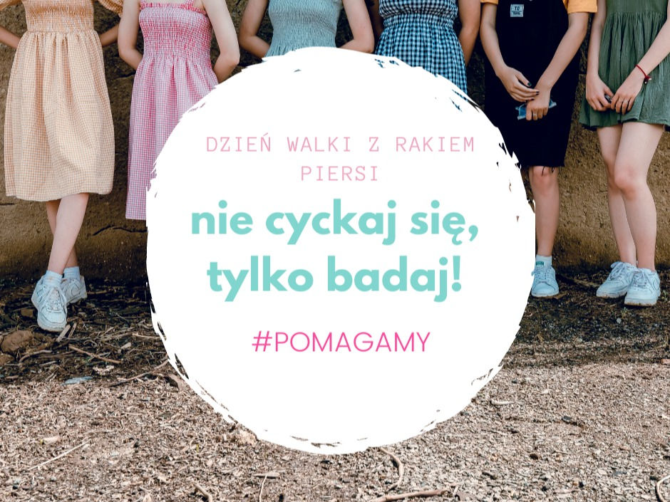 Hasło dla akcji promującej walkę z rakiem piersi